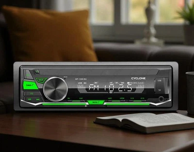 Бездискова магнітола MP3 Cyclone з FM тюнером та Bluetooth, автомагнітола в авто 45 Вт (68ОІ)