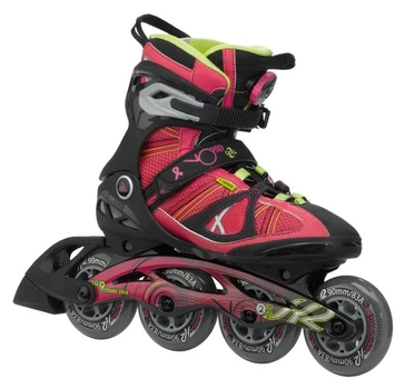 Роликові ковзани для дорослих K2 VO2 90 BOA W 39 (8.0US) 250мм Black/pink/lime (3050105) (245мм)