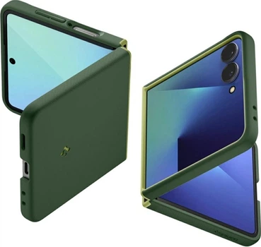 Etui Spigen Nano Pop Mag MagSafe do Samsung Galaxy Z Flip 7 Avo Green (ACS11159)