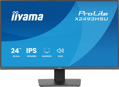 Monitor 24" iiyama ProLite X2493HSU (X2493HSU-B1)