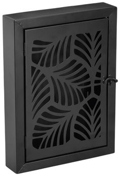 Skrzynka na klucze Zeller Leaves metalowa 30 x 22 x 5 cm (4003368138534)