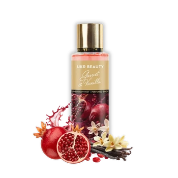 Парфюмированный мист для тела и волос UKR BEAUTY Garnet & Vanilla (Гранат & ваниль), 250 мл