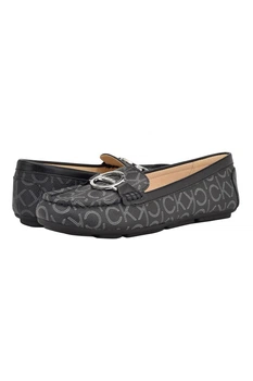 Женские лоферы Calvin Klein 39 Чёрный-Серый (138908)