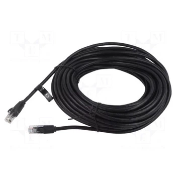 Патч-корд 20м, UTP cat 6 RJ-45 black VENTION (IBEBQ)