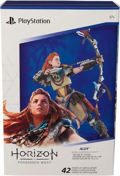 Коллекционная фигурка Spin Master PlayStation Horizon Forbidden West Aloy Элой с аксессуарами, 15см