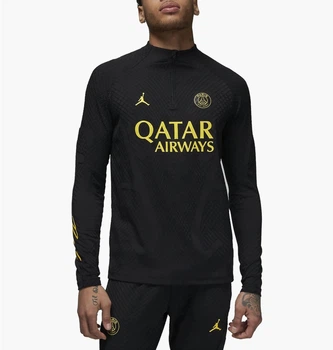 Кофта мужская Jordan Psg M Nk Dfadv Strk Elt Dril Tp Kks 4Th Black 2XL Чорний DR4498-011