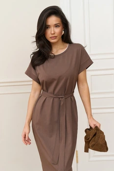 Сукня 3091 ТМ Triko Bakh 50-52 какао ( 3091_cocoa_1)