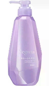 Шампунь для объема зрелых волос Као Segreta Shampoo Soft , с дозатором, 430 мл