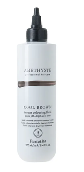 Флюид для мгновенного окрашивания волос FarmaVita Amethyste Instant Colouring Fluid Cool Brown 250 мл