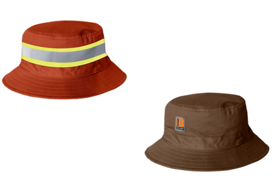 Чоловіча двостороння бейсболка Brixton Builders Reversible Bucket Hat двостороння S/M 11483 BSNBR S/M