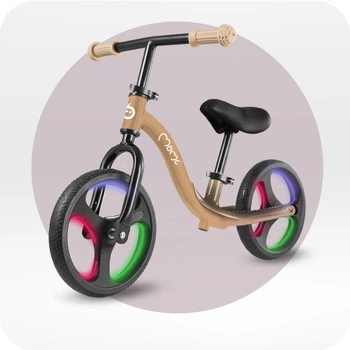 Беговел MoMi ISOKA LED Beige