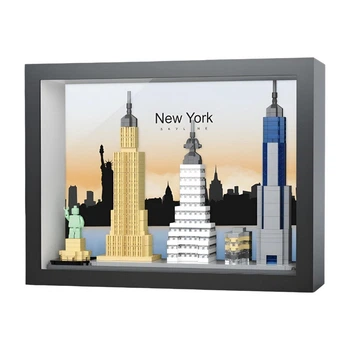 Дитячий конструктор City Skyline Нью-Йорк на 700+ деталей (M3230)