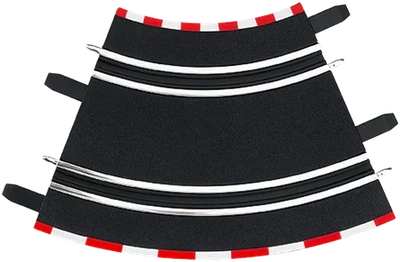 Набір поворотів Carrera Curve 1/45 61611 4 шт (4007486616110)