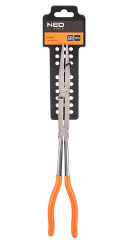 Плоскогубці Neo Tools 01-290 прямі з подвійним шарніром CrV (5906692018789)