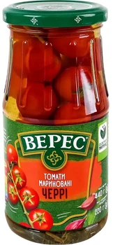Томаты Верес маринованные Черри 440 г (4823105409174)