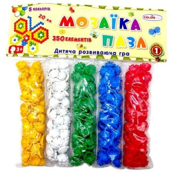 Мозаика 350 деталей (укр. упаковка)