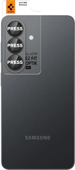 Szkło hartowane Spigen Optik Pro HD Glas.TR EZ Fit do Samsung Galaxy S26 Black 2 szt. (AGL11099)