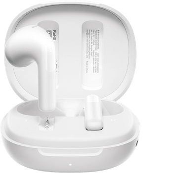 Słuchawki QCY AilyBuds E10 ENC Hi-Res Audio White (6957141409800)