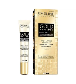 Крем Eveline Cosmetics GOLD PEPTIDES підтягуючий навколо очей проти темних кіл день/ніч 20 мл 3071