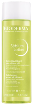 Lotion do twarzy Bioderma Sebium Lotion Rebalancing Water do skóry tłustej i mieszanej 200 ml (3401360157514)