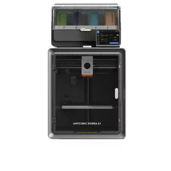 3D принтер Anycubic Kobra S1 Combo 9 скоростной 600 мм/с, Wi-Fi, AC Cloud