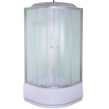 Гидромассажный бокс Mixxus STRONG SBH01-90x90x215-FB SATIN с высоким поддоном