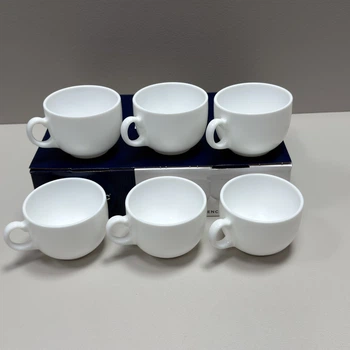 Набор чашек стеклокерамических 6 шт. 220 мл d-8,2 см, h-6 см. Luminarc Essence White X1896