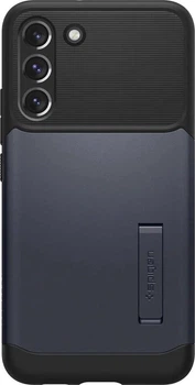 Чехол Spigen Slim Armor для Samsung Galaxy S22 (S901) Slate ACS04014 противоударный с подставкой