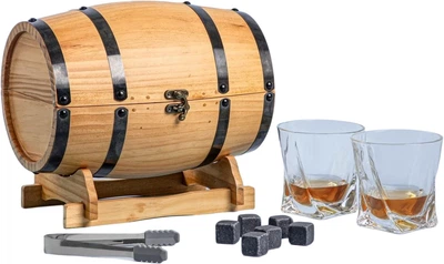 Zestaw beczka Homla Gomera do whisky 4 elementy (5906496728150)