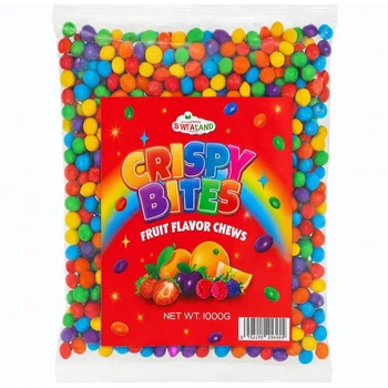 Фруктовые жевательные конфеты скитлс Crispy Bites 1 кг
