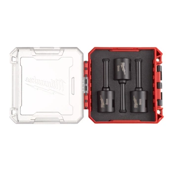 Набор алмазных коронок Diamond Max PACKOUT MILWAUKEE М14, диаметр 8мм (3шт) (сухое сверление)