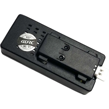 Аккумулятор 3.7 В 1000 мА·ч для RC самолета 4DRC V27 Black – батарея Li-Ion для радиоуправляемой модели, продолжительность работы до 15 минут