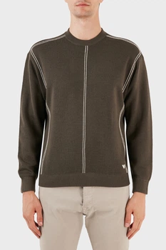 Джемпер EMPORIO ARMANI Хаки XL (73892)