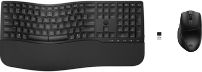 Комплект клавиатура и мышь HP 680 Comfort Dual-Mode, BT, EN/UK, черный (642824)