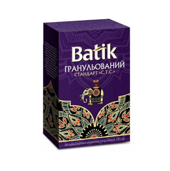 Чай чорный Batik Гранулированный С.Т.С 100г