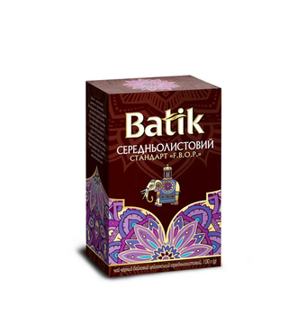 Чай черный Batik среднелистовой F.B.O.P 100г