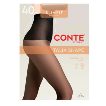 Колготки женские Conte CE SLIMFIT 40 (EU) 40 den p.2 Natural