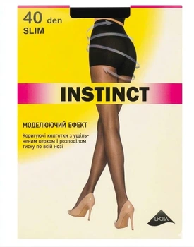 Колготки жіночі INSTINCT SLIM 40 40 den p.3 nero