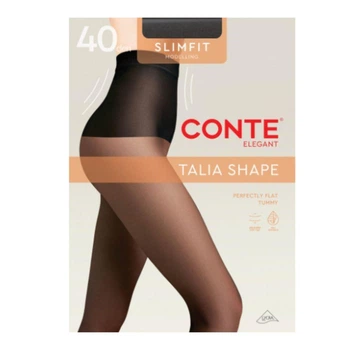 Колготки жіночі Conte CE SLIMFIT 40 (EU) 40 den p.4 Nero