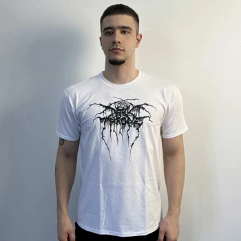 Футболка Darkthrone - Baphomet біла XL
