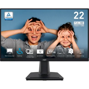 Монитор 21.45" MSI PRO MP225V, Black