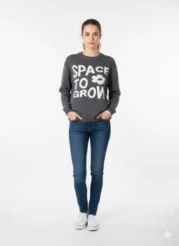 Джемпер H&M S Сірий 31-0496_бел.