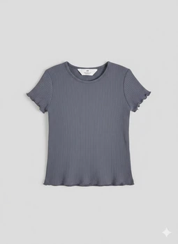 Топ H&M 98 Темно-серый 1276419