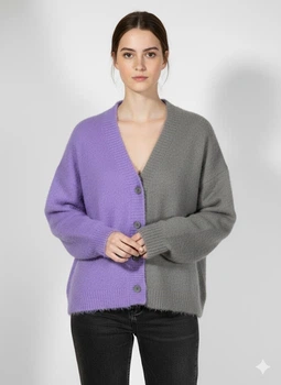Кардиган H&M XXS/XS Фіолетовий 1148783