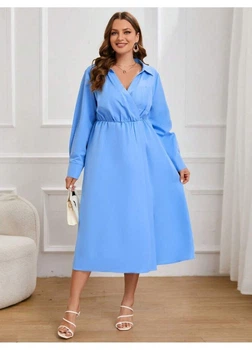 Сукня SHEIN 2XL Блакитний sz2307082200127511