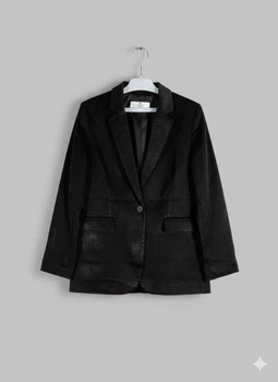 Жакет H&M 140 Чорний 1078342