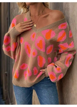 Джемпер SHEIN L Светло-коричневый sz2412090679670926