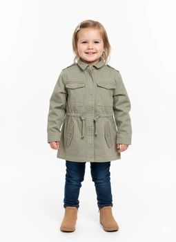 Джинсовая куртка H&M 158 Зеленый 1208981