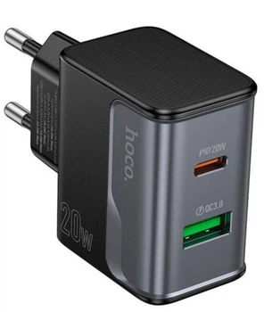 СЗУ HOCO CS71A Star Speed PD20W+QC3.0 / 1*USB + 1*Type-C