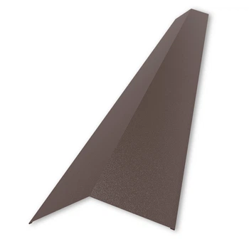 Конек треугольный 115×115 RAL 8017 шоколадно-коричневый мат